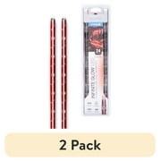 (2 pack) TYPE S - Infinite Glow Red LED Ambient Lighting - Car LED Strip Lights, Light Sync Technology, 3M Adhesive, Trimmable, 12V, 2 x 12" Red Strips, 24 inches