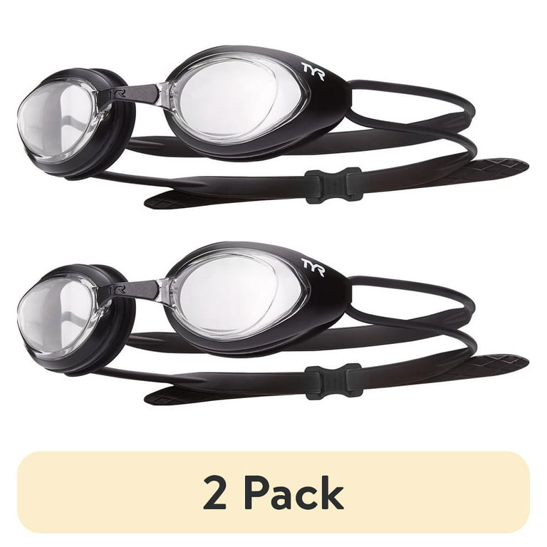 TYR Adult Fit Blackhawk Non-Mirrored Goggle - Walmart.com