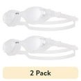 thumbnail interactive-video image 1 of (2 pack) TYR Adult Fit Vesi Non-Mirrored Swim Goggle - Clear, 1 of 7