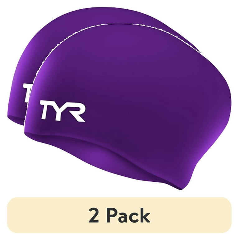 TYR Blazing Patriot Silicone Swim Cap – Wrinkle-Free, Hypoallergenic & Durable For Adults & Kids