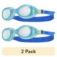 thumbnail image 1 of (2 pack) TYR Youth Fit Aqua Blaze Non-Mirrored Swim Goggle - Blue/Green, 1 of 7