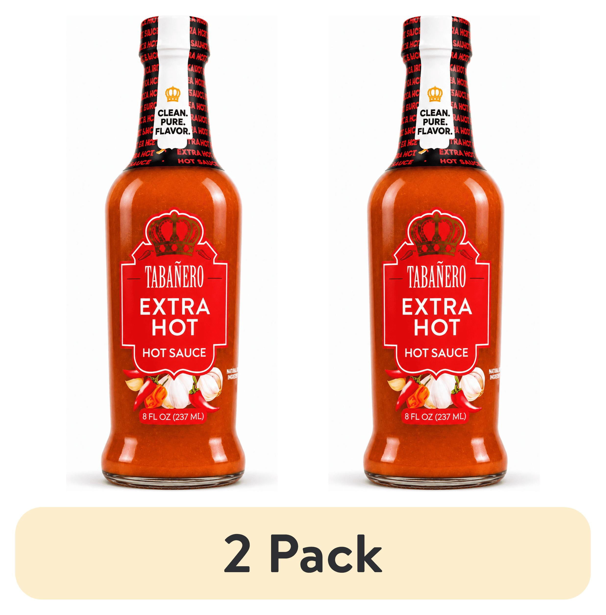 (2 pack) Tabanero Signature Heat Hot Sauce 8 fl oz