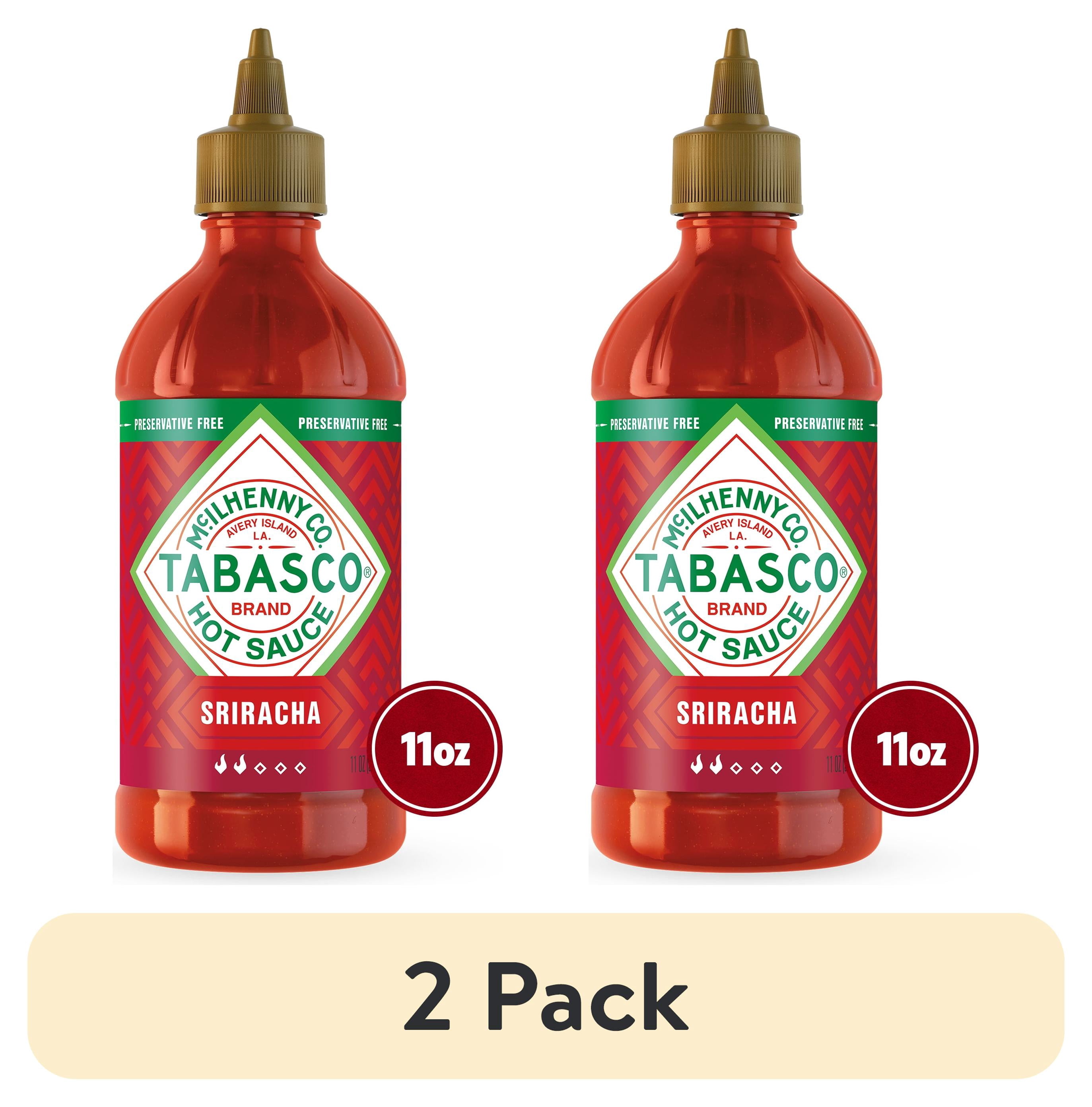 (2 pack) Tabasco Sriracha Sauce 11 oz