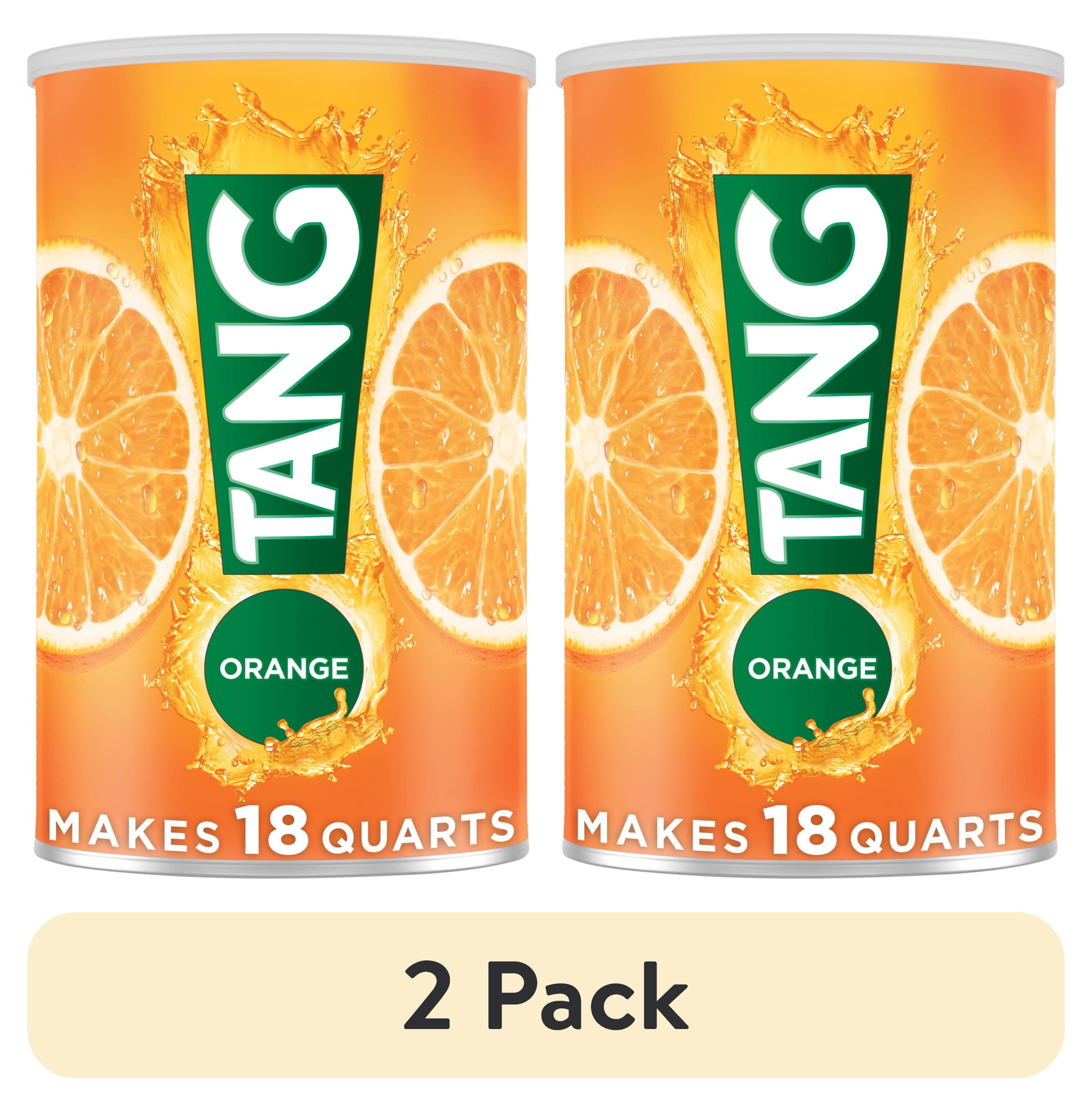 2 pack) Tang Jumbo Orange Drink Mix with Vitamin C, 58.9 oz