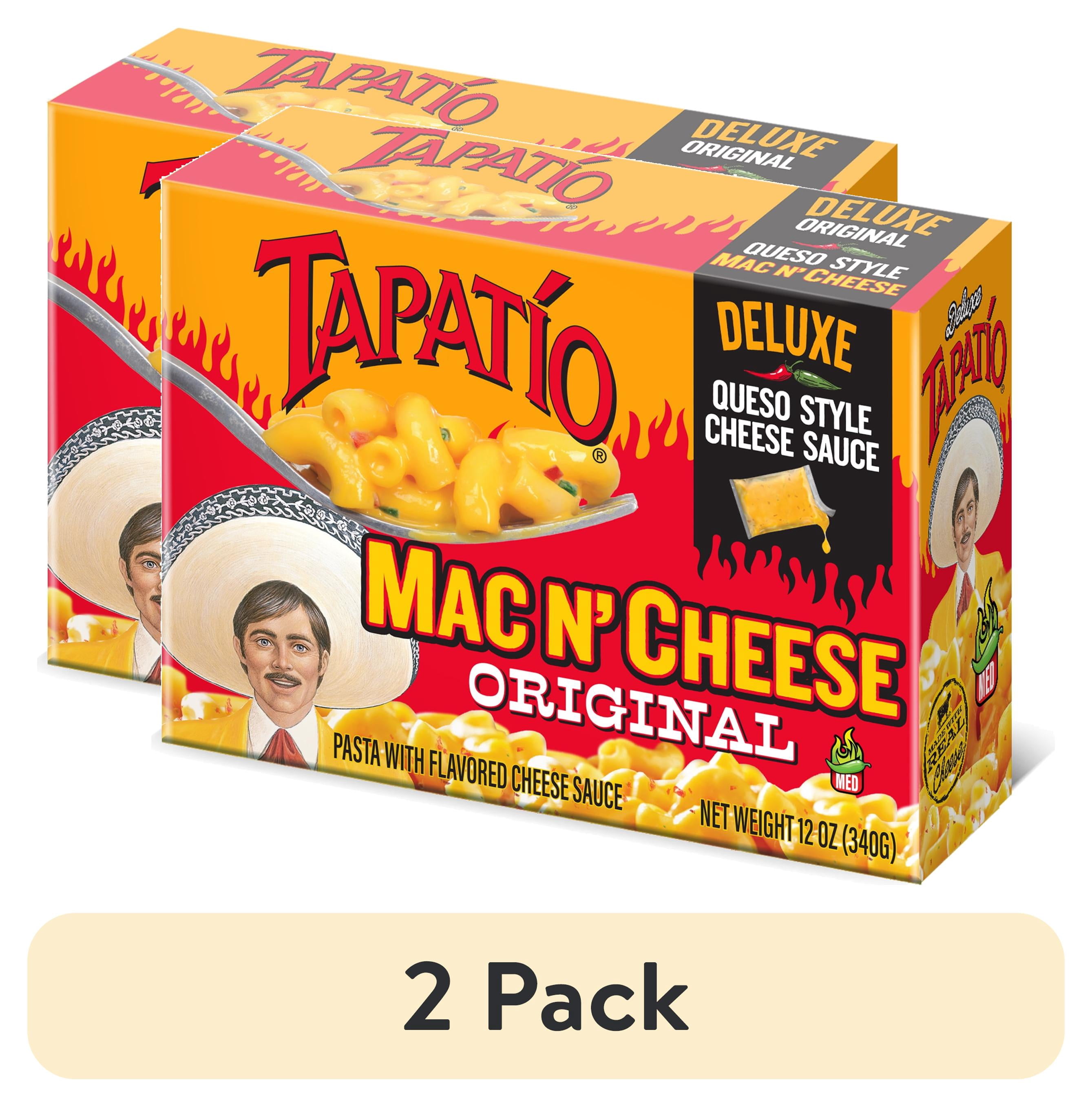 (2 pack) Tapatio Mac N Cheese Deluxe Original Dinner 12 oz. Ready to cook