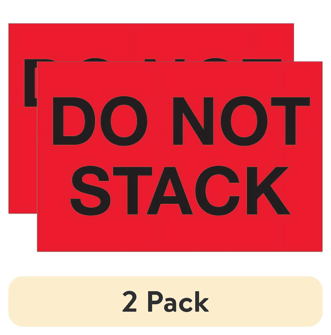 500 'Do Not Inventory' Fluorescent Orange Circle Labels - 2 Inch Warehouse Stickers 1 thumbnail image