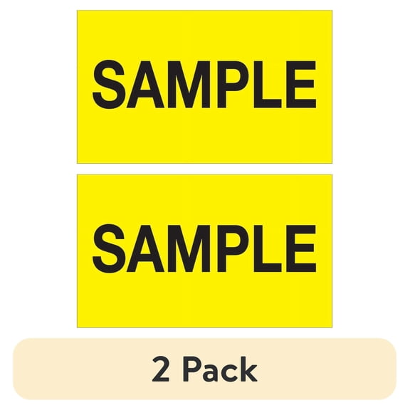 (2 pack) Tape Logic Label,Sample,3x5" DL1157