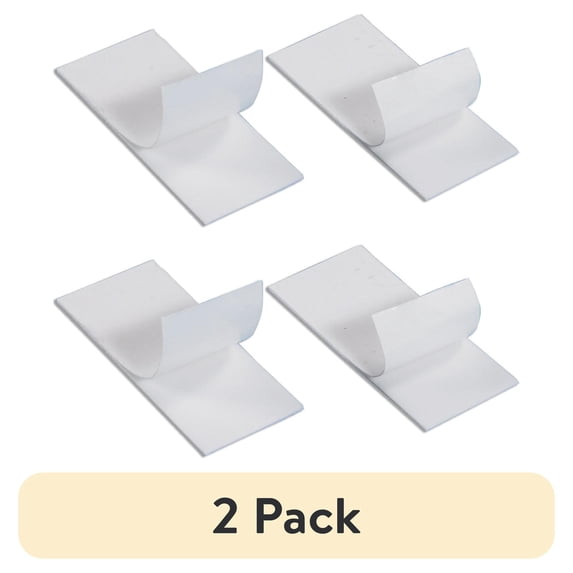 (2 pack) Tape Logic Double-Sided Foam Squares 1/16" 1" x 3" White 324/Roll T95217