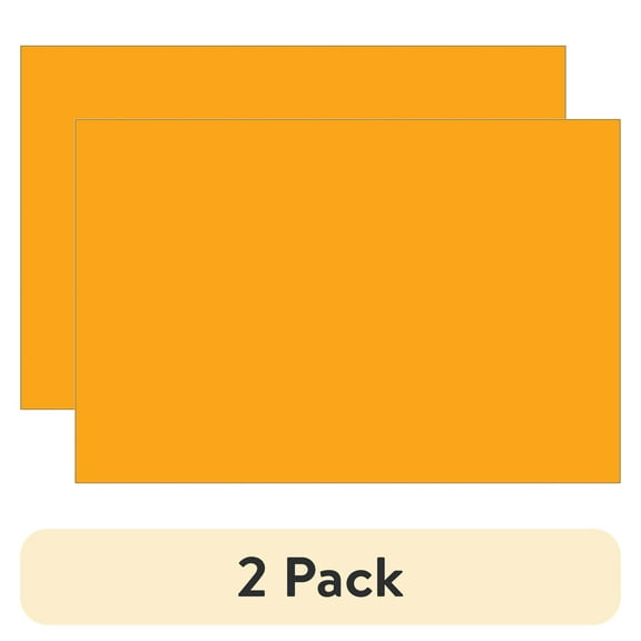 (2 pack) Tape Logic Inventory Rectangle Labels 2" x 3" Fluorescent Orange 500/Roll DL630H
