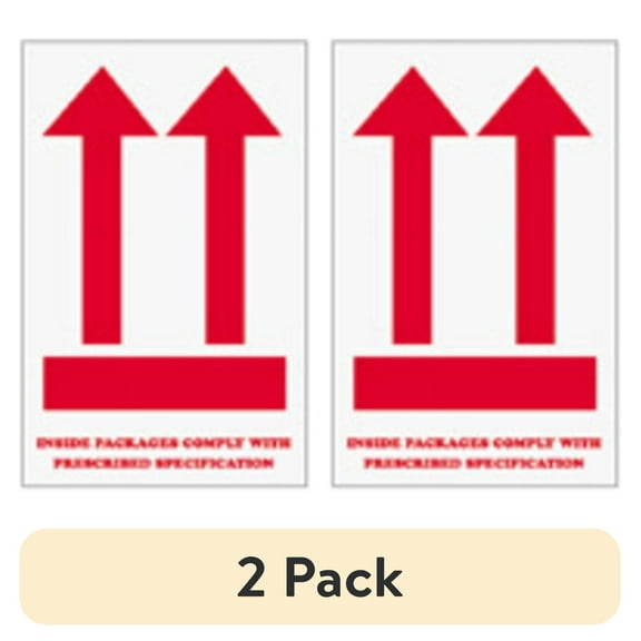 (2 pack) BOX Arrow Label