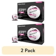 thumbnail image 1 of (2 pack) TaylorMade SpeedSoft Ink, 12pk Golf Balls, Pink, 1 of 6