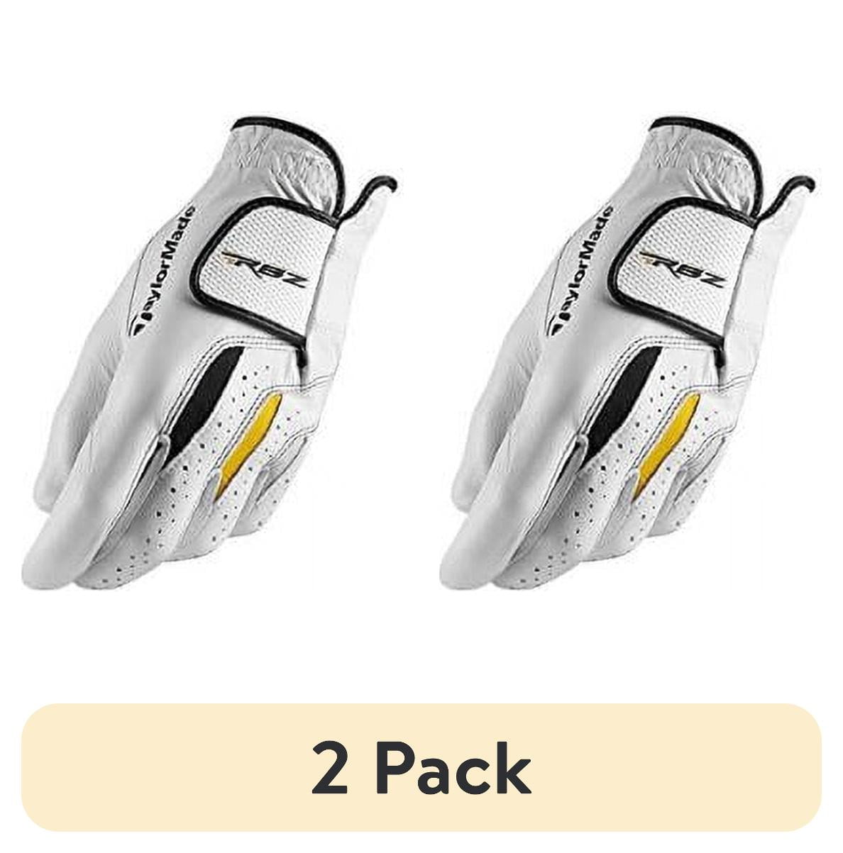 (2 pack) Taylormade RBZ Tech Golf Glove, Worn on Left Hand, L