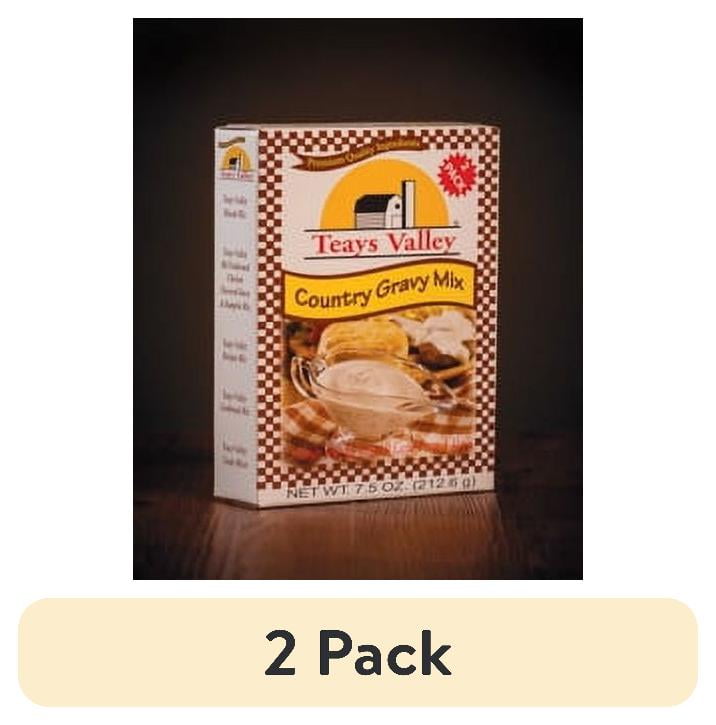 (2 pack) Teays Valley Country Gravy Mx 7.5oz