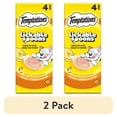 thumbnail image 1 of (2 pack) Temptations Lickable Spoons Wet Cat Treat, Tasty Chicken and Cheesy Cheese, 10 Grams, Pack of 4, 1 of 11