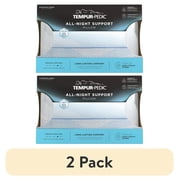 (2 pack) Tempur-Pedic All-Night Support Bed Pillow and Cooling, Standard/Queen, Adult