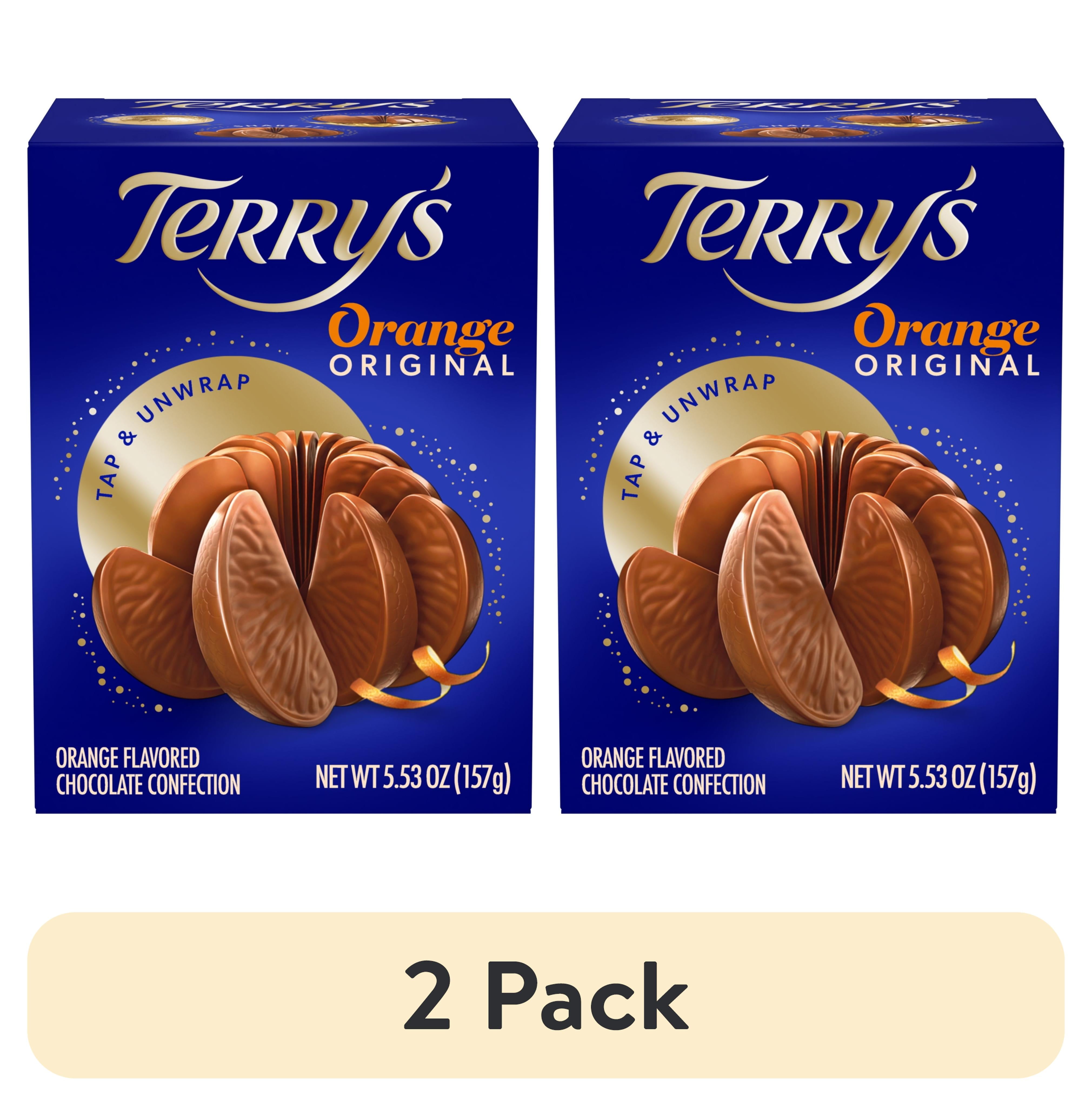 (2 pack) Terry's Chocolate Ball, Milk Chocolate with Natural Orange Flavor. 5.53oz Box