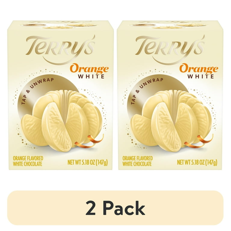 2 pack) Terry's Chocolate Orange, White Chocolate with Natural