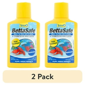 (2 pack) Tetra BettaSafe Aquarium Water Conditioner for Bettas, 1.69 oz