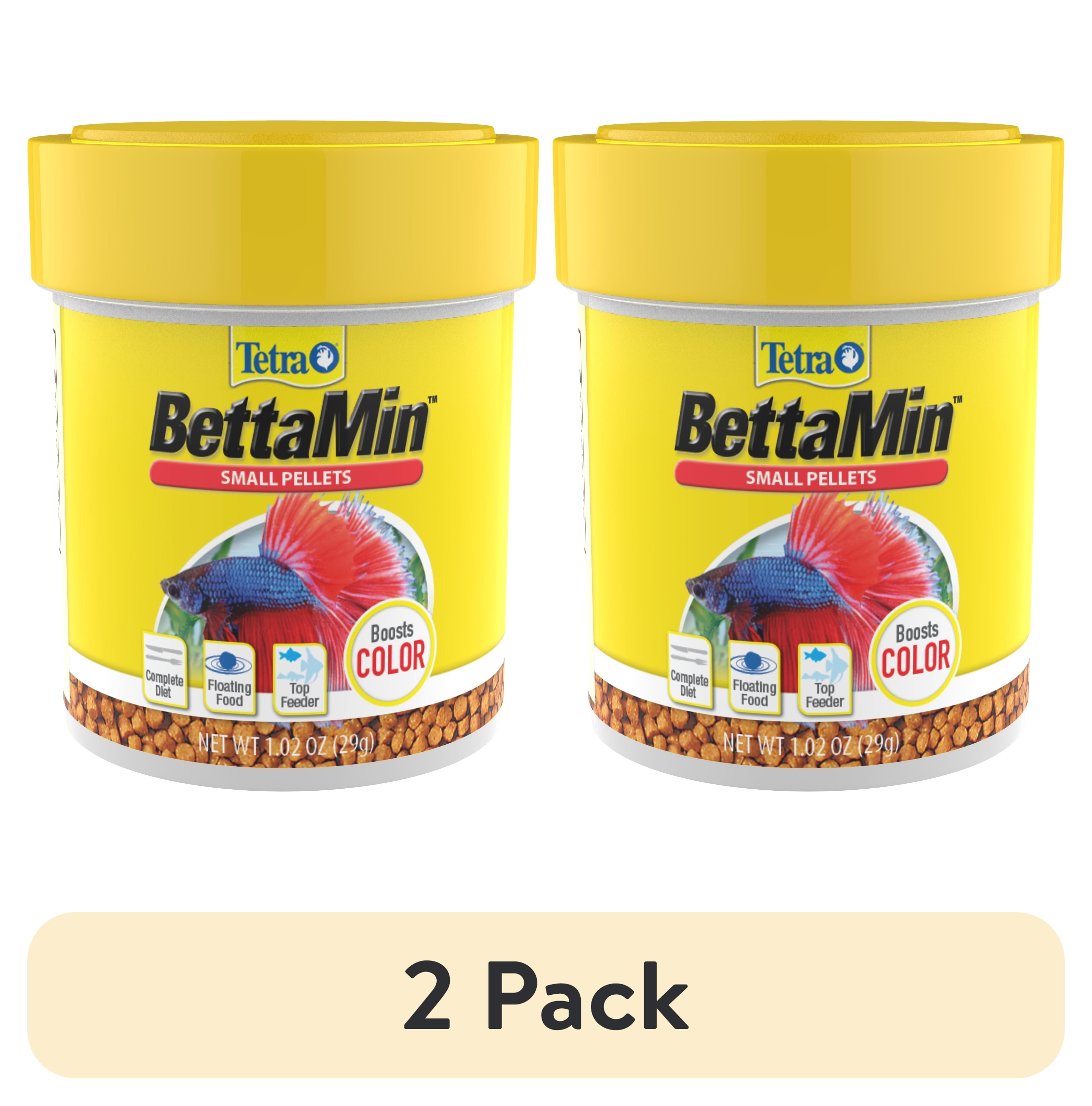 pack) Tetra BettaMin Small Pellets Fish Food, Complete Nutrition