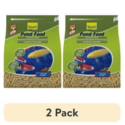 2 pack Tetra Pond Fish Food Premium Sticks Diet for Koi and Goldfish, 1.25 lbs