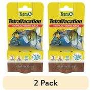(2 pack) Tetra Vacation Tropical Feeding Block, Feeds Fish up to 14 Days, 1.06 oz., 1 Block