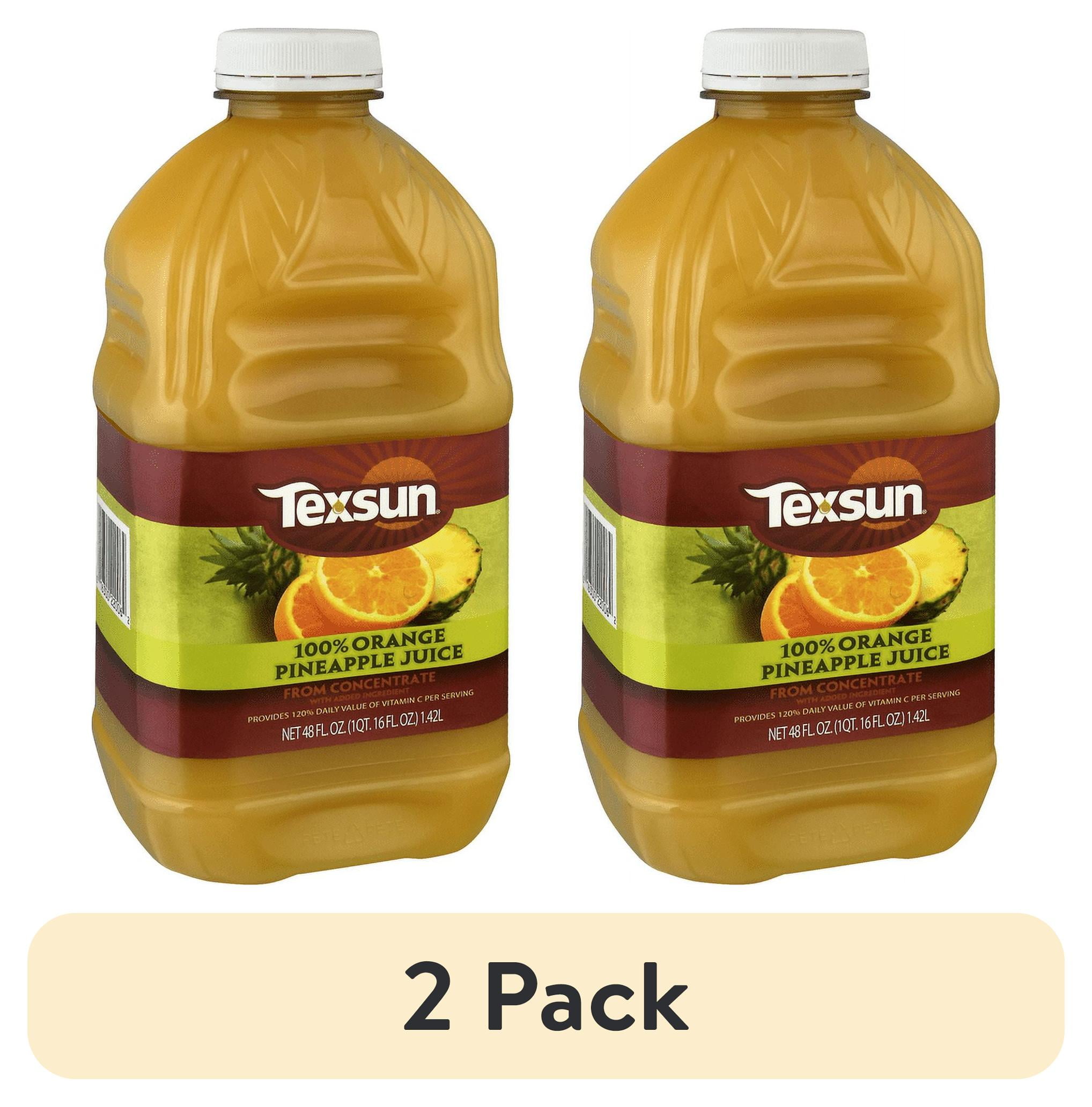 2 pack) Texsun Orange Pineapple Juice 48 oz - Walmart.com