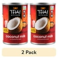 thumbnail image 1 of (2 pack) Thai Kitchen Unsweetened Coconut Milk, 13.66 fl oz Can, 1 of 27