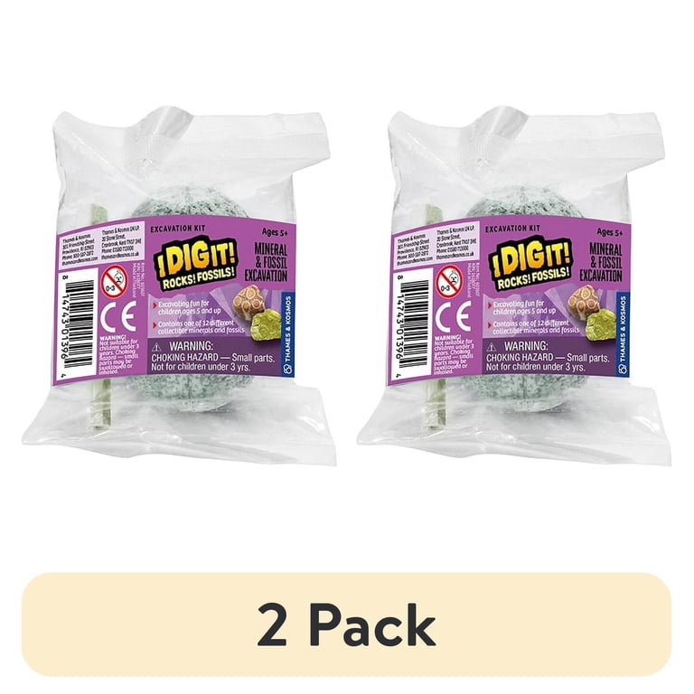 Thames & Kosmos Dig It! Rocks & Fossils Excavation Kit - Walmart.com