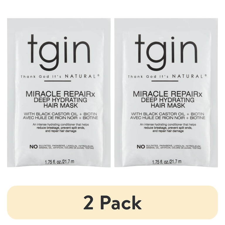 2 pack) Thank God It's Natural (Tgin) Miracle RepaiRx Deep
