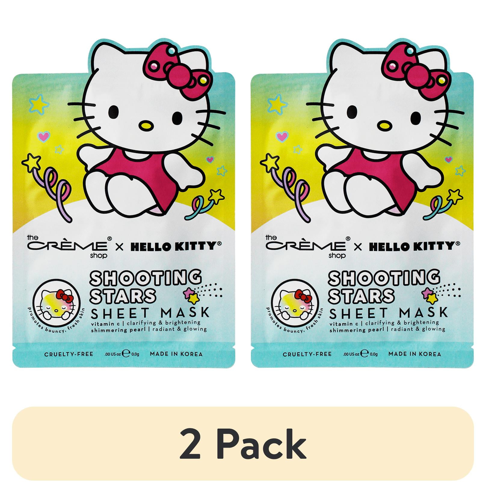 2 pack) The Crème Shop X Hello Kitty Shooting Stars Sheet Mask