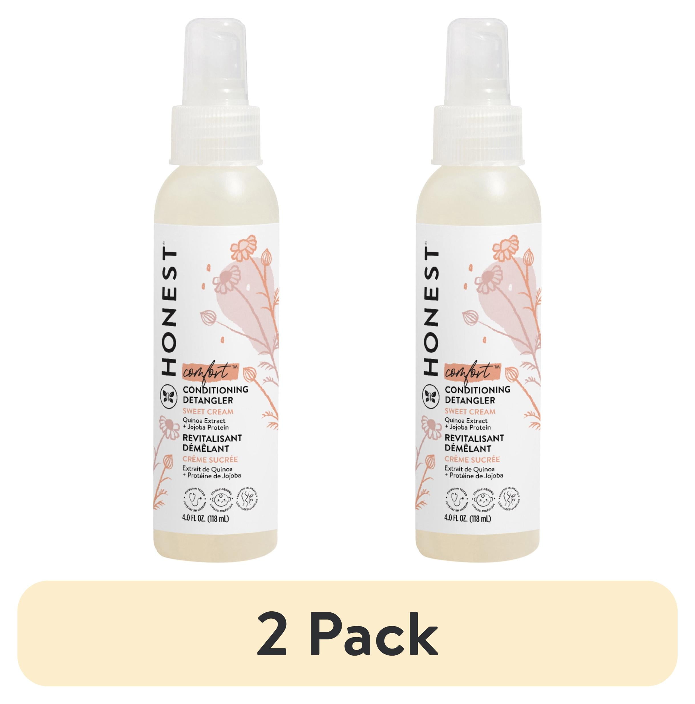 (2 pack) The Honest Company Conditioning Detangler Sweet Cream Comfort 4 fl oz