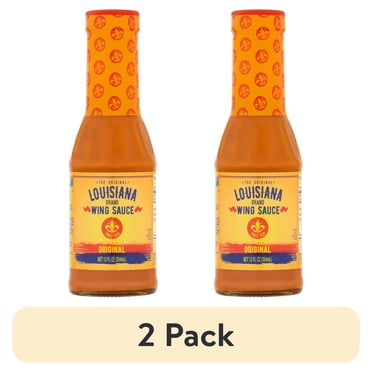 2 Pack ) Louisiana The Original Wing Sauce 12.0 Oz