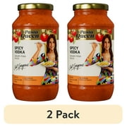 (2 pack) The Pasta Queen Spicy Vodka Sauce, 24 oz Jar