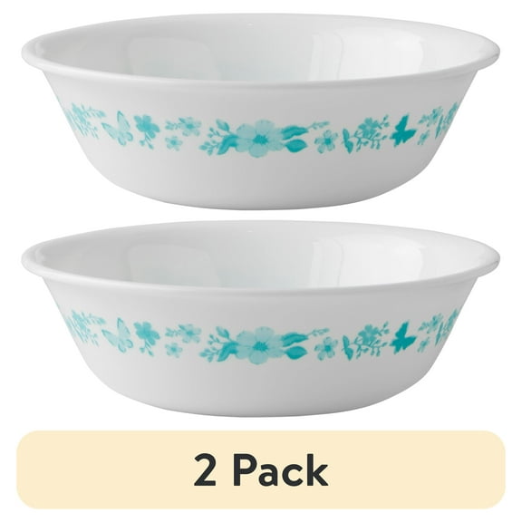 (2 pack) The Pioneer Woman by Corelle Bowl, Evie, Teal