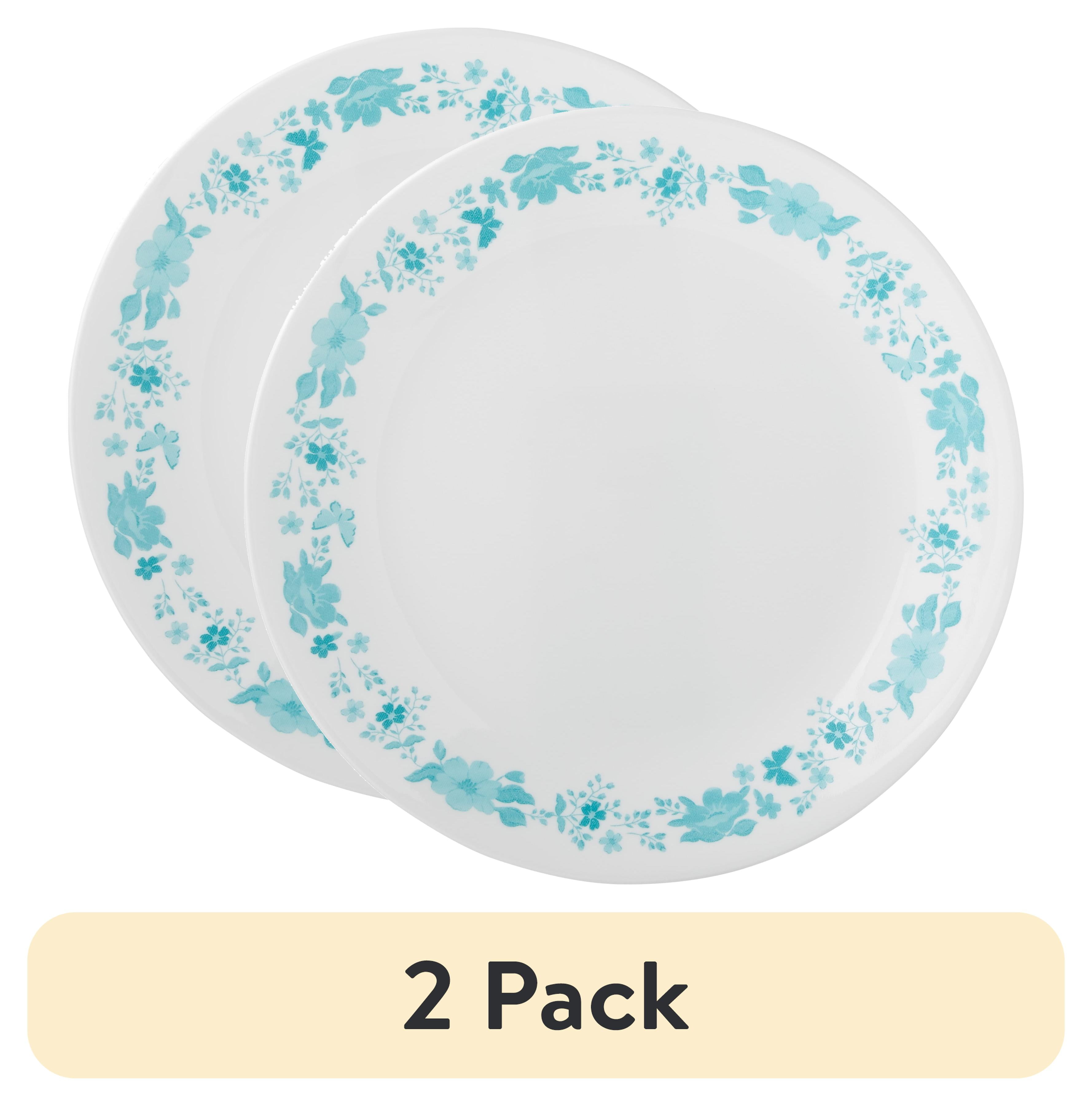 (2 pack) The Pioneer Woman by Corelle Dinner Plate, Evie, Teal