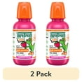 thumbnail image 1 of (2 pack) TheraBreath Kids Mouthwash with Fluoride, Organic Strawberry Splash, Anticavity, 10 fl oz, 1 of 11