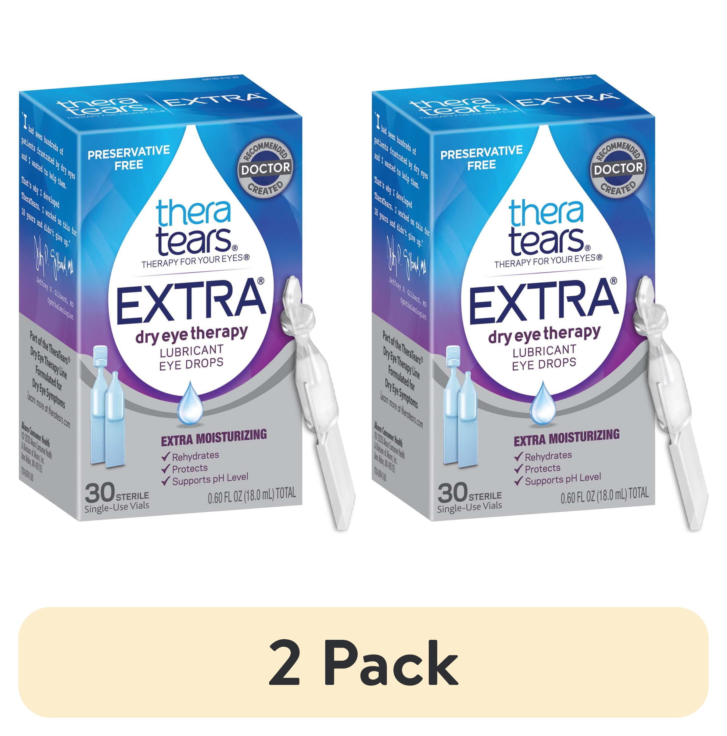 TheraTears Extra Dry Eye Lubricant Eye Drops, Preservative Free