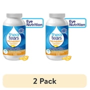 2 pack TheraTears 1200mg Omega 3 Supplement for Eye Nutrition, Daily Use, 90 Count