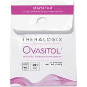 2 pack Theralogix Ovasitol 7-Day Starter Kit   Hormone Health, NSF Certified