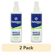 2 pack Theraworx  Muscle Cramps Relief Spray Made with Magnesium Sulfate, Fast-Acting Muscle & Leg Cramp Support, Paraben-Free 7.1 fl oz