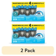 2 pack Thermacell E-ZoneGuard Rechargeable Mosquito Repellent Refill 144-Hour Pack