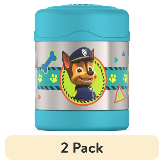 (2 pack) Thermos Vacuum Insulated FUNtainer Food Jar, 10oz, Paw Patrol