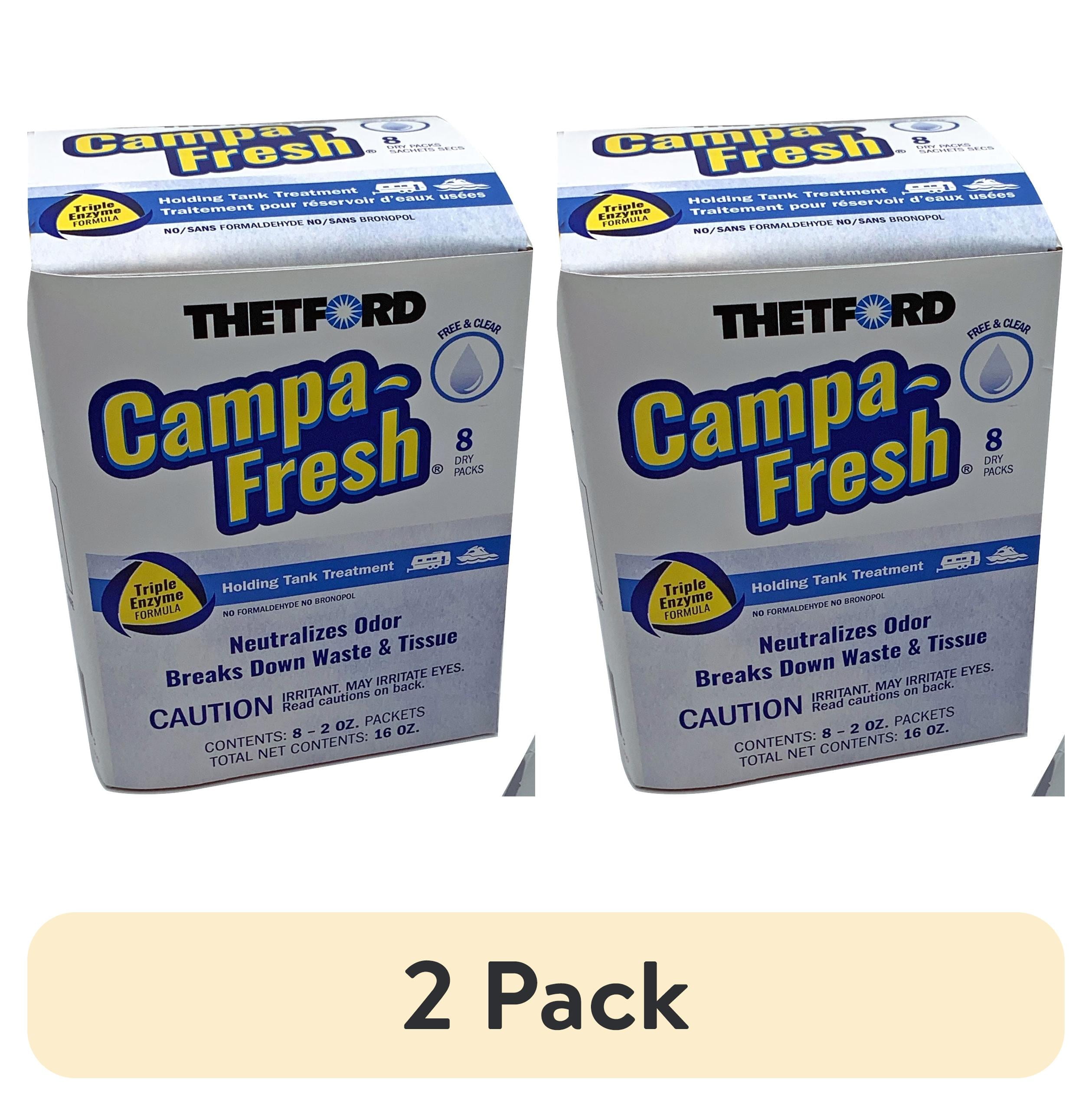 2 pack) Thetford Campa-Fresh® Free & Clear RV and Marine Holding