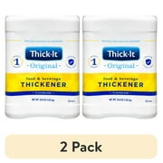 2 pack Thick-It Original Cornstarch Cooking Thickener, Flavorless for Dysphagia, 36 oz Canister