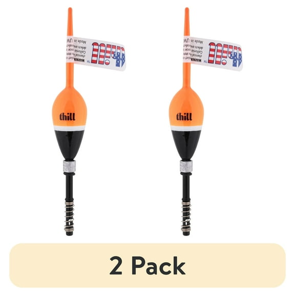 (2 pack) Thill Premium Balsa Weighted Float 7/8 in. Oval 5 1/2 in. Spring