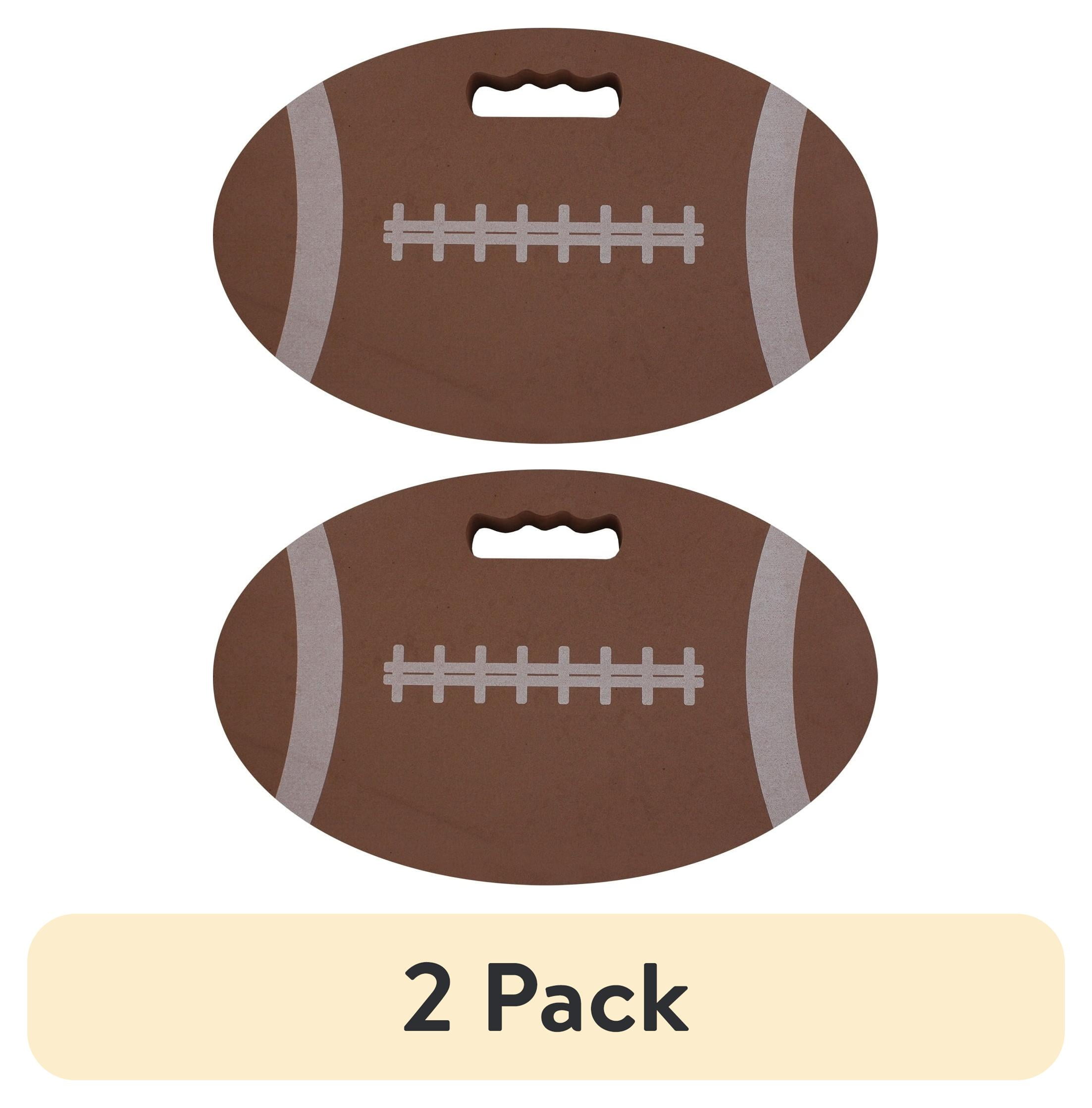 (2 pack) Thornton's  Ergonomic Thick Oval Kneeling Pad, Large Football