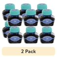 thumbnail image 1 of (2 pack) Thornton's Luxury Goods Fountain Pen Ink Bottle, 30ml, Pack of 6,  Turquoise, 1 of 6