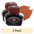 thumbnail image 1 of (2 pack) Thornton's Luxury Goods Premium Fountain Pen Ink Bottle 30ml - BROWN | Smooth Effortless Flawless Writing | Suitable for All Brand and Calligraphy Pens | Office Supplies | International Standard, 1 of 6