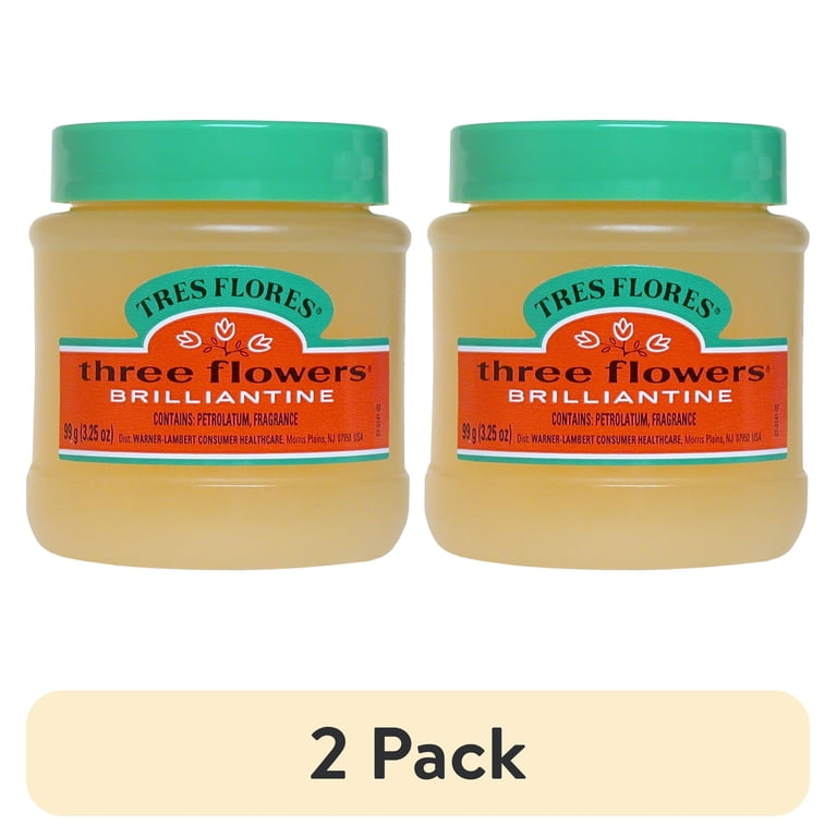 VALCAN HAIR CREAM FOR MEN 3本セット 2 pack) Three Flowers Brilliantine, Men Hair Pomade, All Hair