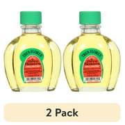 2 pack Three Flowers Brilliantine, Men Styling Liquid Oil for All Hair Types, 4 fl oz